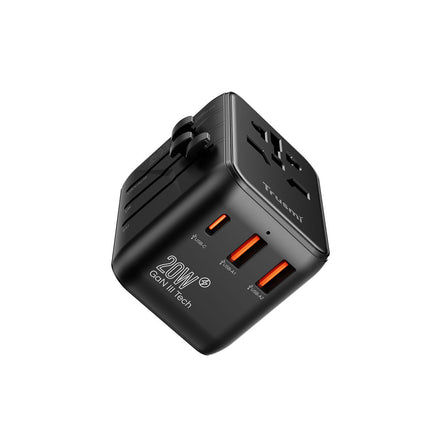 TRUSMI Univarsal Travel Adapter Charger 20W - CH18-01 - 1C2A  – UK/US/EU/AU Plug
