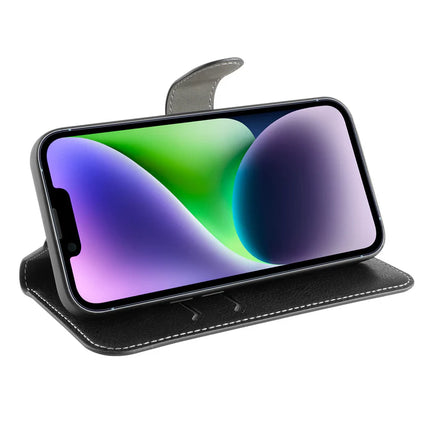 Goldilla Tech Black Premium Wallet Case For Apple iPhone 16 Pro