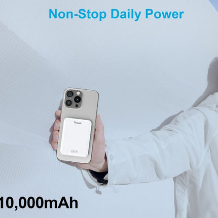 TRUSMI PB08-012 Magnetic Wireless Power Bank | 5000mAh | 20W PD Fast Charging | 15W Wireless