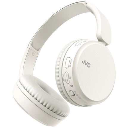 JVC On-Ear Wireless Headphones – Rich Deep Bass & Sleek White Design
