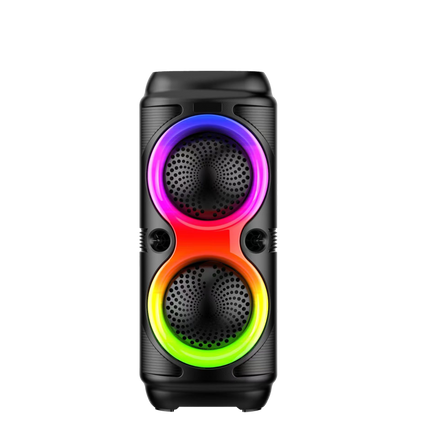 Heavy Bass Bluetooth 5.0 Portable Speaker – Wireless Party Sound System with FM, Mic & TWS