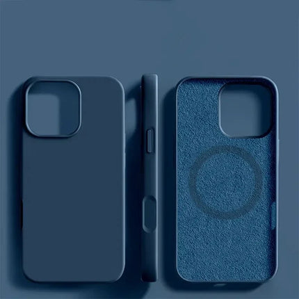 Silicone Charging Case Magsafe Wireless for iPhone 15 Pro