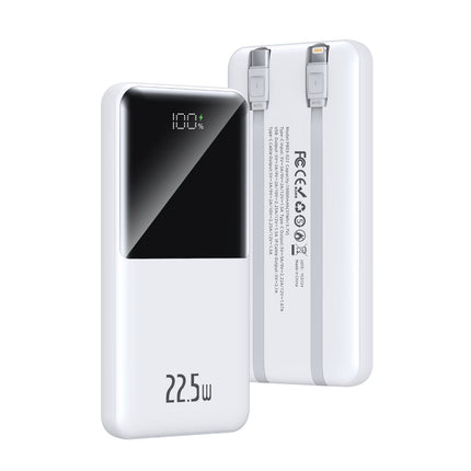 TRUSMI Power Bank PB03-015 | 20000mAh High-Capacity | 22.5W PD Fast Charge | Smart Digital Display