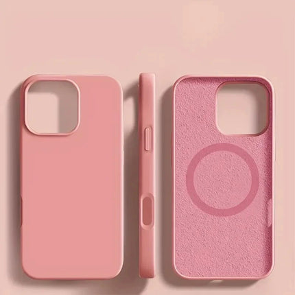 Silicone Charging Case Magsafe Wireless for iPhone 15 Pro