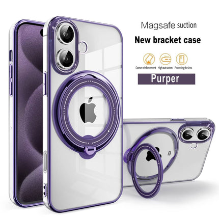 Gorilla Gel shell Premium a Magnetic Ring Rotating For iPhone 15