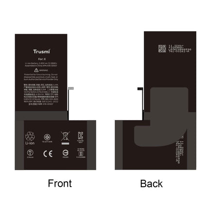 TRUSMI for Apple iPhone X Series Battery