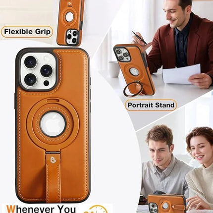 Leather shell Compatible Magsafe a Capture Grio Loop For iPhone 16 Colour