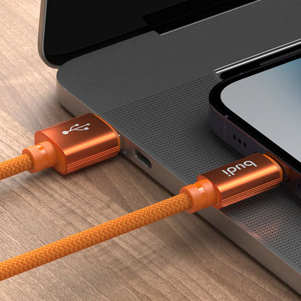 BUDI DC271L15C 1.5M 3A FAST CHARGING DATA CABLE