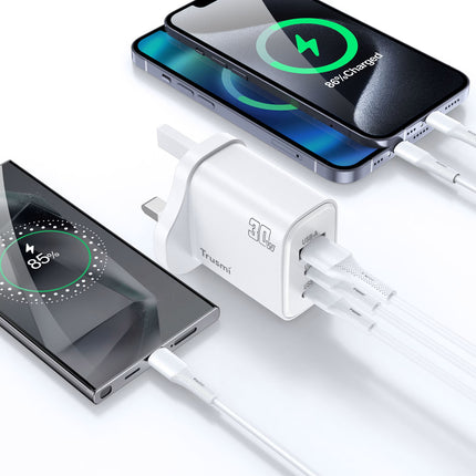 Trusmi Fast Charger: Compact Size,30W - CH12-078 GaN Mighty Power