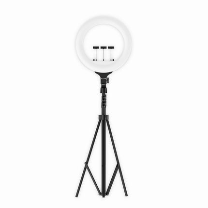 TRUSMI LP22-03 14-inch ring light (includes 36cm light + 3 phone clips + 3 flexible tubes)