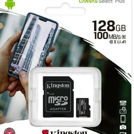 Kingston Canvas Select Plus 128GB SD Memory Card