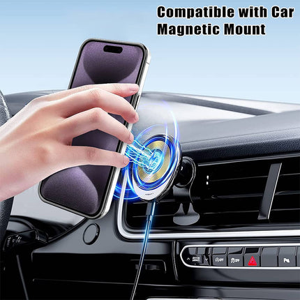 Premium Gorilla Tech Gel Case with Rotating Magnetic Ring for iPhone 16 Plus