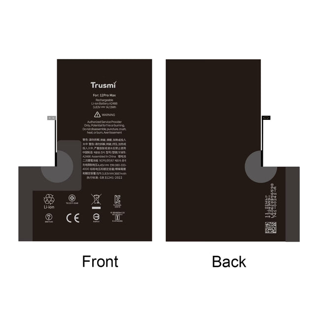 TRUSMI for Apple iPhone 12 Series Battery