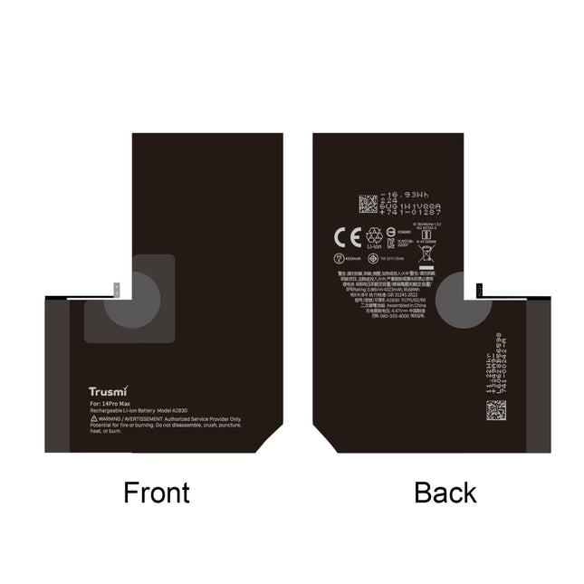 TRUSMI for Apple iPhone 14 Series Battery