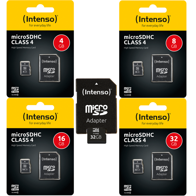 Intenso 16GB SD Memory Card (Class 10)