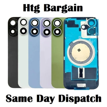 Back Glass iPhone 17 with NFC+Lens +MagSafe Black