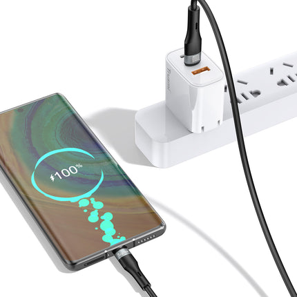 Trusmi CA34-080 100W Silicone Fast Charging Cable USB-C to C