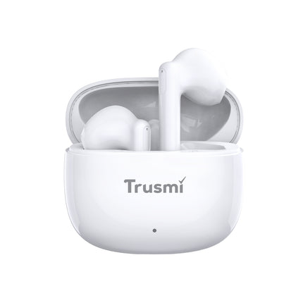 TRUSMI WS19-01 Minimalist Semi-In-Ear Wireless Earphone White