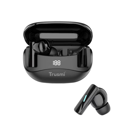 TRUSMI WS02-021 True Wireless Earbuds – In-Ear, Digital Display, Bluetooth 5.4, Long Battery Life