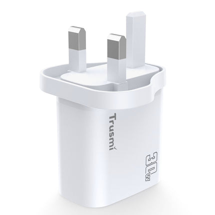 Trusmi Fast Charger: Compact Size,30W - CH12-078 GaN Mighty Power