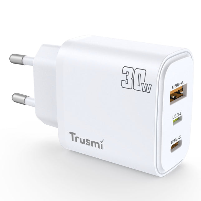 TRUSMI CH12-076 PD30W A+C+L GaN Fast Charger