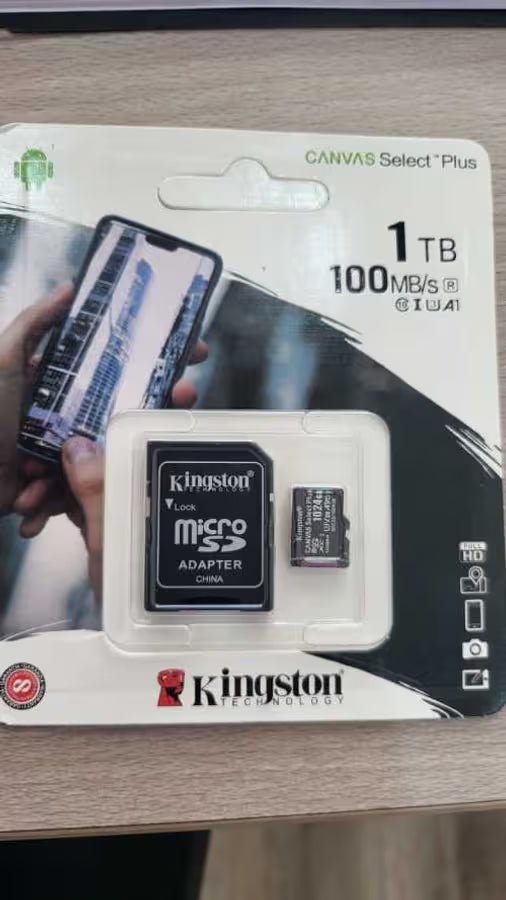 Kingston Canvas Select Plus 1TB SD Memory Card
