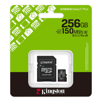 Kingston Canvas Select Plus 256GB SD Memory Card