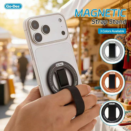 Go-Des GD-G063 Mag-Safe Anti-Slip Hand Strap Bracket