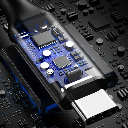 100W Fast Charging Cable 2M Trusmi CA33-060 USB-C to USB-C  Braided Black Durable