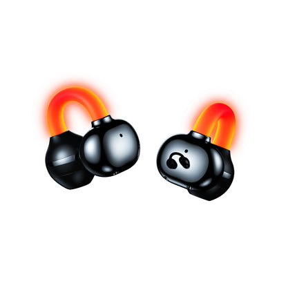 TRUSMI WS20-011 OWS Clip-on Illuminated Wireless Earphone Black