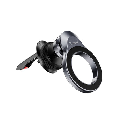 Trusmi LP10-01 | Rotatable Magnetic Car Phone Holder – Air Vent Mount, Gunmetal Finish