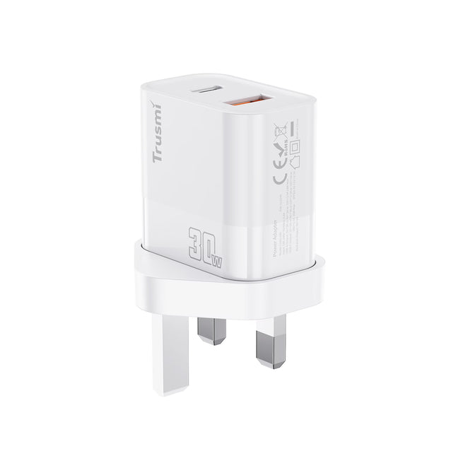 TRUSMI GaN Fast Charger PD30W A+C - CH02-040