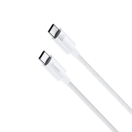 Trusmi CA55-05 2M 60W Braided Charging Cable USB C to C