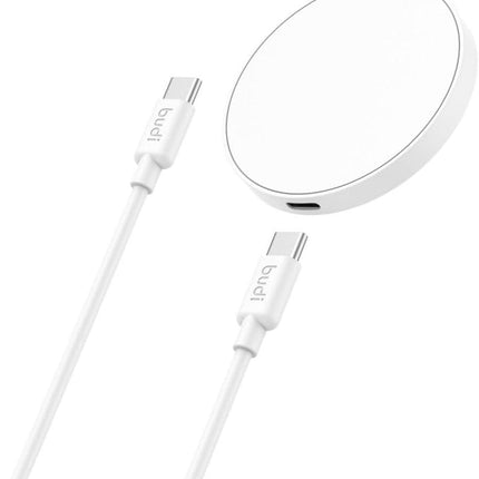 Budi Wireless Charger	15W Magnetic Wireless Charger C To C Cable WL3700W