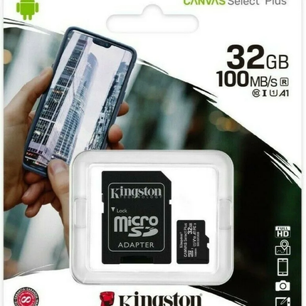 Kingston Canvas Select Plus 32GB SD Memory Card