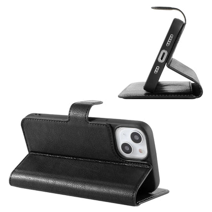 Goldilla Tech Black Premium Wallet Case For Apple iPhone 16 Pro