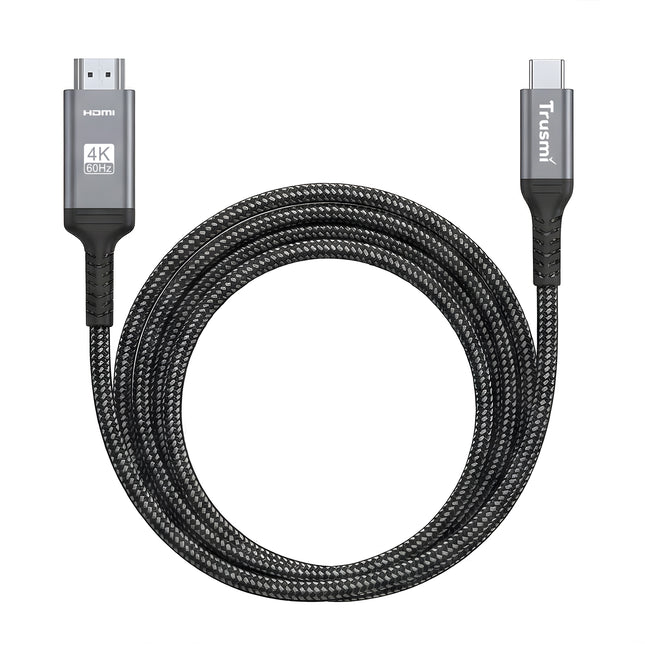 TRUSMI CA52-04 HDMI 4K Video to Type-C Cable (1.2M)
