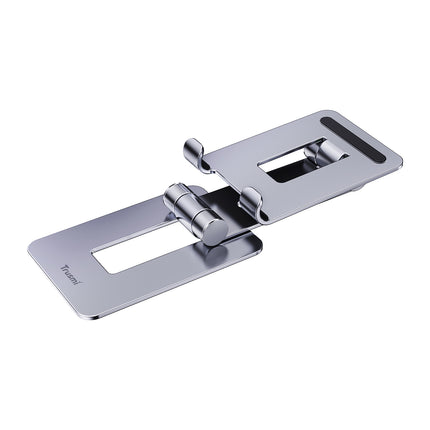 Trusmi LP15-11 | Adjustable Metal Desktop Phone & Tablet Stand – Aluminum Alloy, Gray