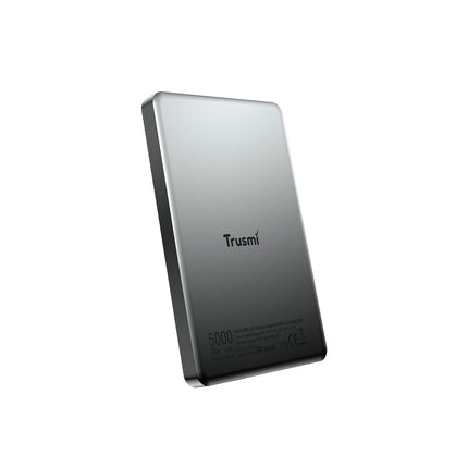 TRUSMI PB01-021 Ultra-Thin Magnetic Wireless Power Bank | 5000mAh | 20W PD Fast Charging | 15W Wireless Output