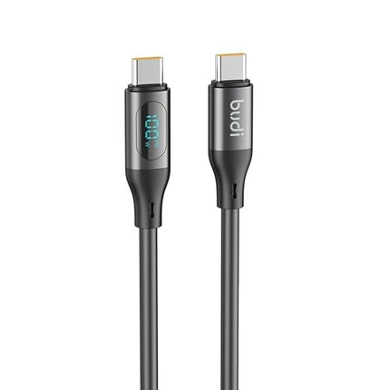 Budi Cable 1.2M PD100W LED C to L Liquid Silicone Cable DC262TT12B