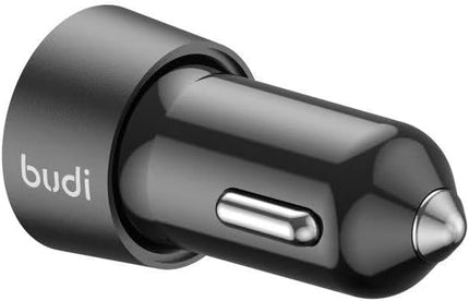 Budi Car Charger Dual T.C Car Charger + C to C Cable CC622RTTB