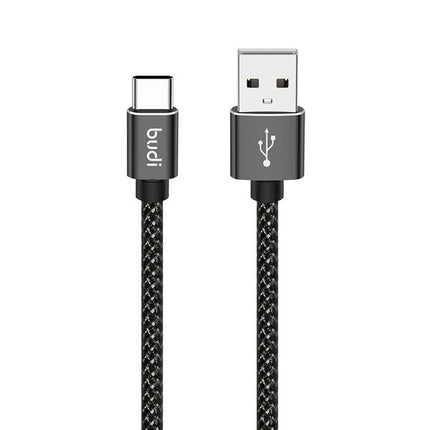 Budi Cable 1M 3A Fast Aluminum Shell USB to C Braided Cable DC206T10B