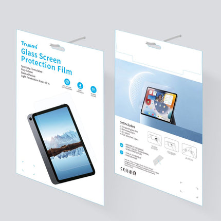 Tempered Glass Screen Protector Arc Edge, Anti-Scratch, HD Clarity For iPad Air 13 2024