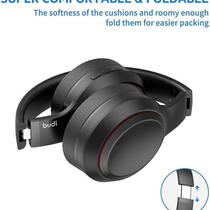 Budi Headphone Wireless Stereo Headphone EP52B