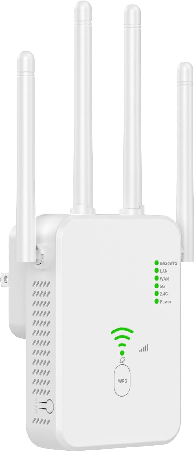 Répéteur Wi-Fi Amplificateur de Signal 1200 Mbps Go-Des GD-WPS03