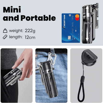 Jmary – Mini Selfie Stick & Tripod with Bluetooth Remote MT-18