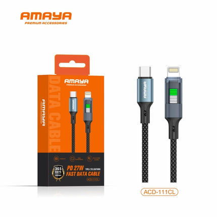 Amaya ACD-111CC 60W Fast Charging 1.2M Type-C to Type-C Cable