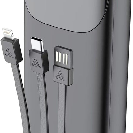 Budi PB083B2 20000mAh Power Bank – 20W PD + QC3.0 Fast Charging, 4-Port Portable Charger