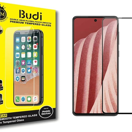 Budi 11D Clear Tempered Glass For iPhone 15 Pro
