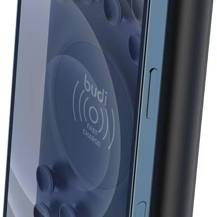 Budi PB099B 10000mAh Wireless Pocket Power Bank – Fast Charging, Compact & Lightweight Design